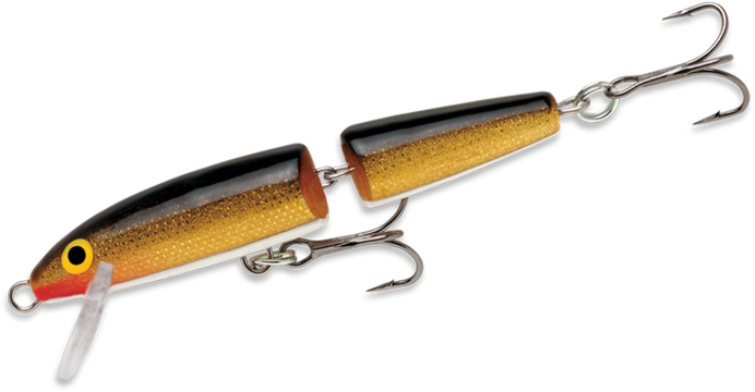 Rapala Jointed Minnow J-09: Gold