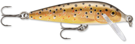 9cm Rapala Countdown Sinking Hardbody Balsa Fishing Lure - Brown Trout 