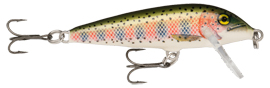 7cm Rapala Countdown Sinking Hardbody Balsa Fishing Lure - Rainbow Trout 