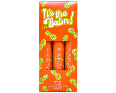 California Mango® Sun Kissed Lip Balm SPF 15 - 3 Pack