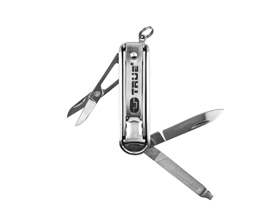 True Utility 6 in 1 Personal Nail Care Tool Kit with Free Keyring