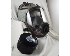 Mil-spec Pro Full Lens Gas Mask with Filter