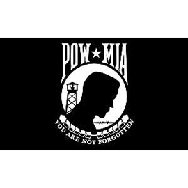 MIA-POW You are not forgotten Flag 3x5