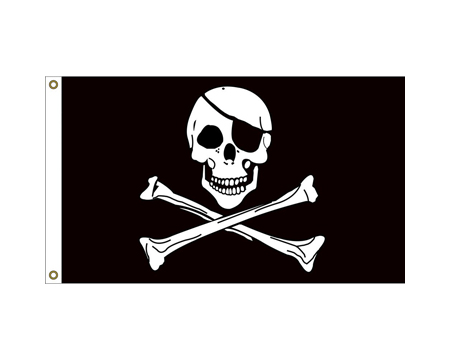 Jolly Roger Pirate 3x5 Flag