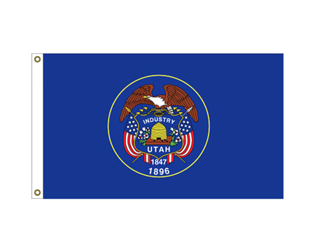 Utah State 3x5 Flag