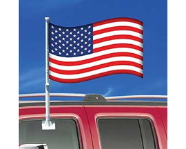 USA Car Flag and Hanger 12x18
