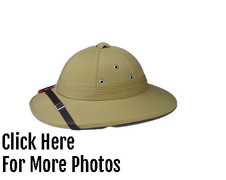 French Khaki Pith Helmet