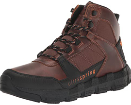 Wolverine Men's Rev UltraSpring DuraShocks Vent Work Boot in Tobacco 