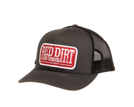 Red Dirt Hat Company Belt Buckle Black/White Cap