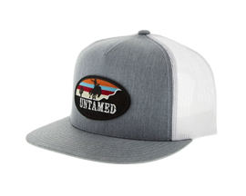 Red Dirt Hat Company Untamed Heather Grey/White Cap