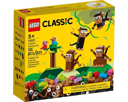 LEGO® Classic Creative Monkey Fun Set