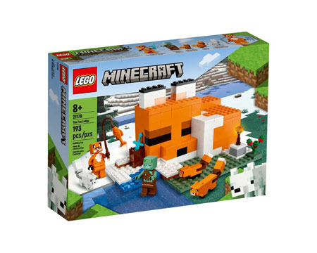 LEGO® Minecraft The Fox Lodge Set