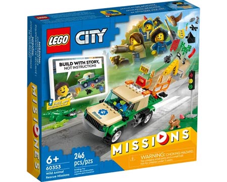 LEGO® City Wild Animal Rescue Missions Set