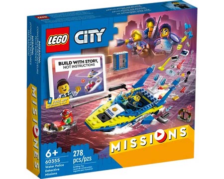 LEGO® City Water Police Detective Missions Set