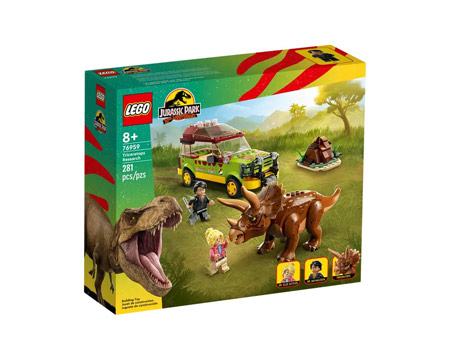 LEGO® Jurassic Park Triceratops Research Set