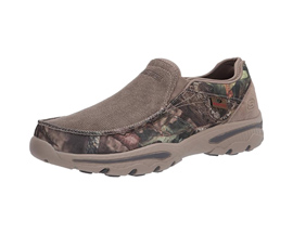 Skechers® Men's Extra Wide Moseco Relaxed Fit Crest Shoe - Camo