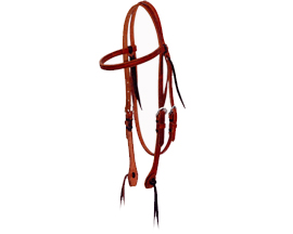5/8" Cowboy Knot Browband Headstall