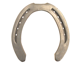 Farrier Hind Toe Clipped 28X10 Draft Horse Shoe-Pair