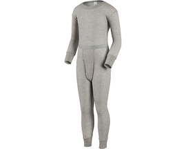 Indera® Boys Traditional Thermal Underwear Set - Grey