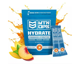 MTN OPS Hydrate Electrolyte Powder 20 Serving On-The-Go Packs 