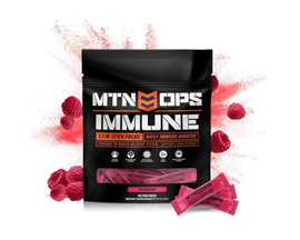 MTN OPS Daily STM Immune Booster - Raspberry Flavor, 30 Stick Pouch 