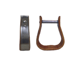 Wood Visalia Stirrup - Choose Tread Size