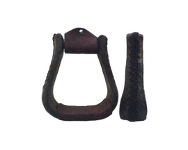 Oxbow Tack Rawhide Bell Bottom Stirrup