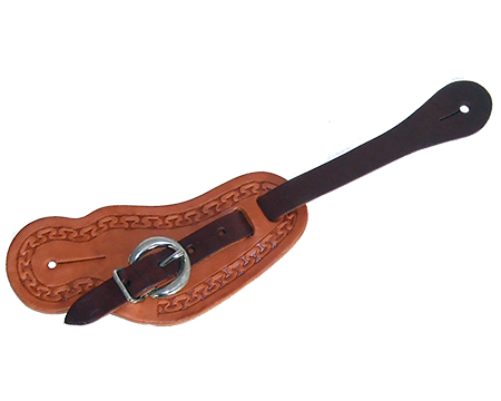 Two-Tone Buckaroo Spur Straps - 1 Pair