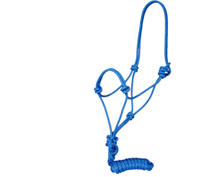 Cowboy Rope Braided Halter With 5/8" Lead