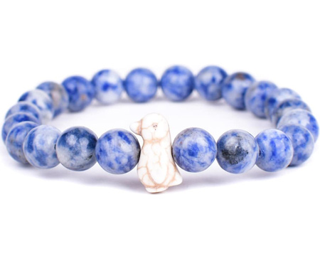 Fahlo® The Passage Penguin Tracking Bracelet - Igloo Blue Stone