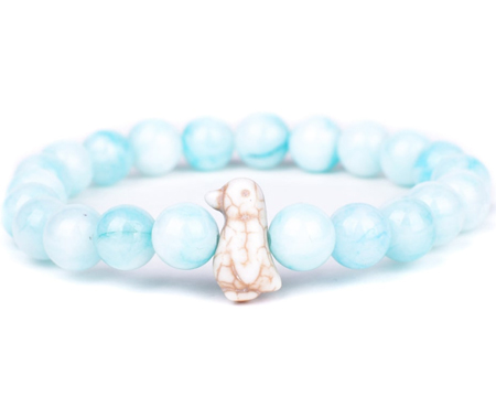 Fahlo® The Passage Penguin Tracking Bracelet - Seafoam Stone