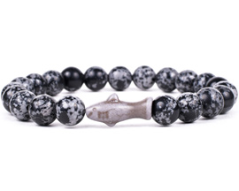 Fahlo® The Voyage Shark Tracking Bracelet - Ocelli Stone