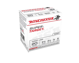 Winchester Super Target 20GA 2 3/4" 7/8oz 8 Shot 25 Count Shells