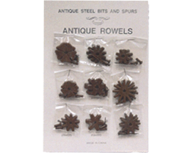 Antique Rowel Card  9 Pairs 