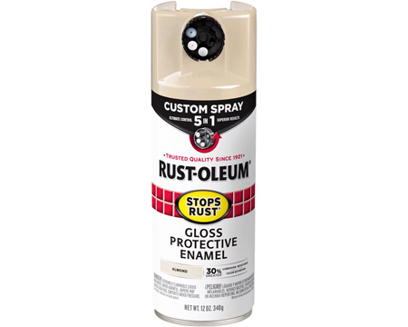 Rust-oleum® 12 oz. Stops Rust® Protective Enamel with Custom Spray 5-in-1 - Gloss Almond