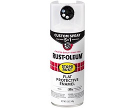 Rust-oleum® 12 oz. Stops Rust® Protective Enamel with Custom Spray 5-in-1 - Flat White