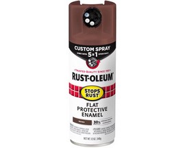 Rust-oleum® 12 oz. Stops Rust® Protective Enamel with Custom Spray 5-in-1 - Flat Brown