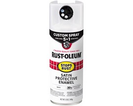 Rust-oleum® 12 oz. Stops Rust® Protective Enamel with Custom Spray 5-in-1 - Satin White
