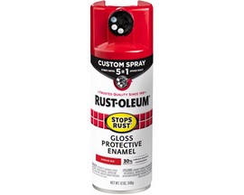 Rust-oleum® 12 oz. Stops Rust® Protective Enamel with Custom Spray 5-in-1 - Gloss Sunrise Red