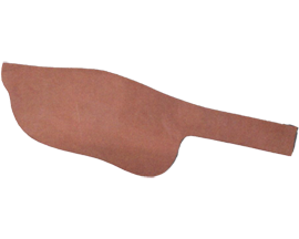 Plain Saddle Fender Pair "Pick a Size"