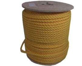 Poly Pro Yellow Polypropylene 6 Rope - Pick a Size