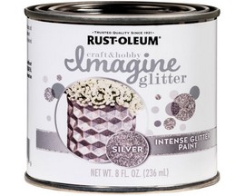 Rust-oleum® 8 oz. Imagine Craft & Hobby Intense Glitter Paint - Silver