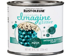 Rust-oleum® 8 oz. Imagine Craft & Hobby Intense Glitter Paint - Aqua