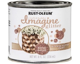 Rust-oleum® 8 oz. Imagine Craft & Hobby Intense Glitter Paint - Rose Gold