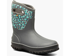 Bogs® Women's Classic Mid Animal Farm Boots - Grey Multi