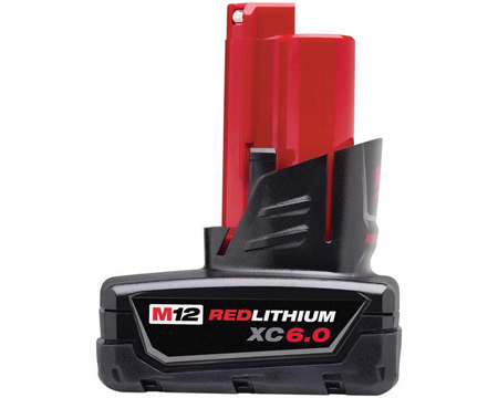 Milwaukee® M12 RedLithium XC6.0 Battery Pack - 1 pc.
