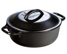 Lodge® 2-Quart Dutch Oven Looped Handles, 8"