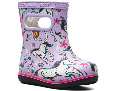 Bogs® Kids Skipper 2 Mid Rainboots - Unicorn Awesome