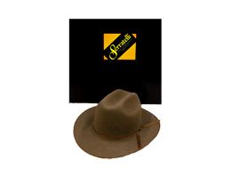Serratelli Hat Company 4x Quality   2.75" Brim in Pecan