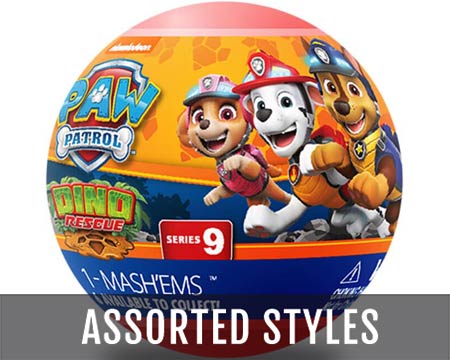 Mash'ems® Paw Patrol Twist & Squish Mini Figurines - Assorted